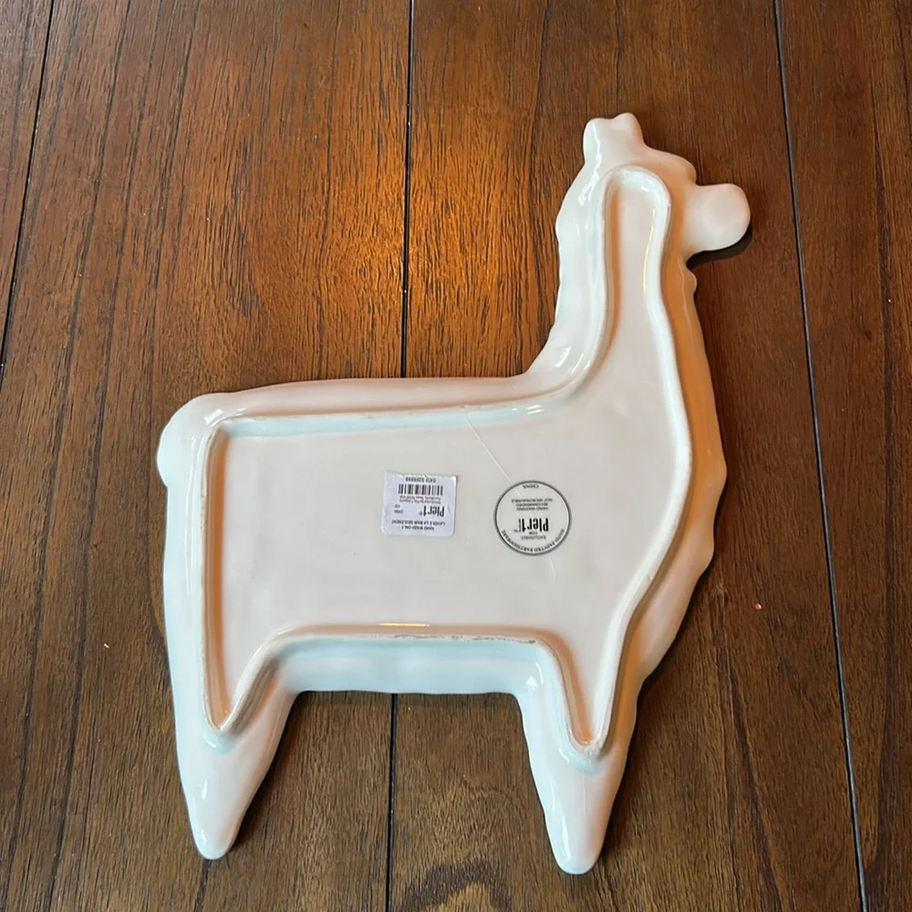 Pier 1 Earthenware Alpaca Platter